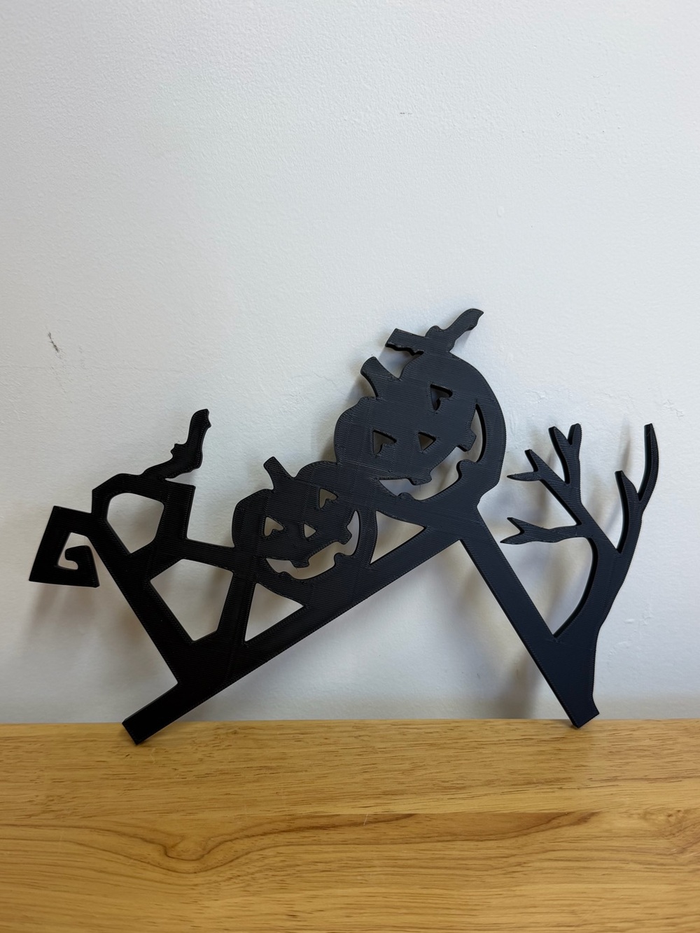 Spooky Jack-O'-Lantern Wall Accent - Unbranded